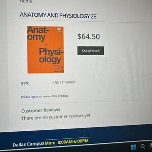 Anatomy and Physiology 2E Textbook - Orange Cover